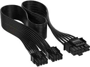 CORSAIR 12VHPWR Power Cable PCIe 5.0 600W Type-4 PSU