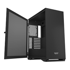 Caixa MidiTower DARKFLASH DLX22 Neo Left Side Glass "Black"