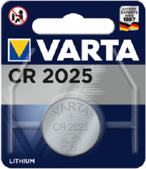 Pilha VARTA Lithium 3V CR2025