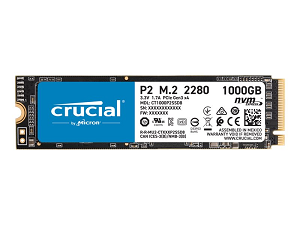 Disco SSD CRUCIAL P2 1Tb M.2 PCIe 3.0 x4