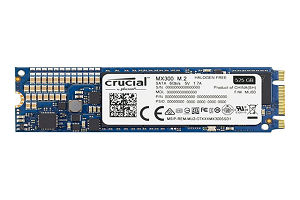 Disco SSD CRUCIAL MX300 275Gb M.2 S-ATA6G