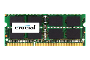 Memoria SODIMM CRUCIAL 8Gb 1600MHz DDR3 "CT8G3S160BMCEU"