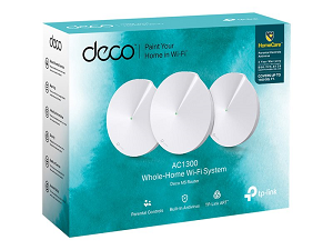 TP-LINK Deco M5 Router AC1300 Whole-Home Wi-Fi Sytem Pack3