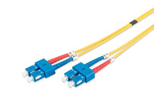 Cabo DIGITUS Fibra SC-SC OS2 Singlemode 9/125 Duplex 1.0Mts