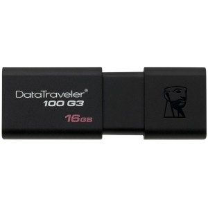 USB Flash Disk KINGSTON DataTraveler 100 16Gb USB3.0 "Black"
