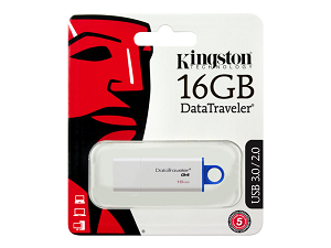 USB Flash Disk KINGSTON DataTraveler G4 16Gb USB3.0 "Blue"