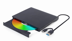 DVD-Writer GEMBIRD DVD-USB-031 Slim DL USB3.1 "Black"