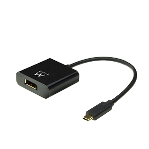 Adaptador EWENT (USB3.2 Type-C«»DisplayPort) 0.15Mts