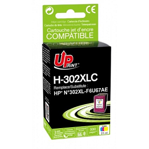 Tinteiro COMPATIVEL HP nº 302XL F6U67AE "Color"