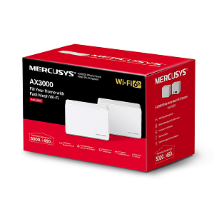 MERCUSYS Halo H80X AX3000 Whole Home Mesh Wi-Fi 6 System
