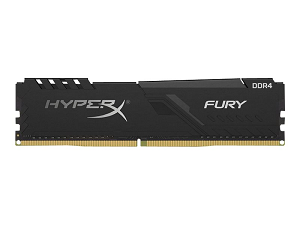 DIMM 8Gb DDR4 PC-3200 CL16 KINGSTON HyperX Fury "Black"