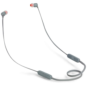 Headset JBL T110BT BlueTooth In-Ear Headphones + Mic "Grey"