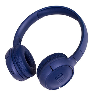 Headset JBL T500 Wireless on-ear Headphones + Mic "Blue"