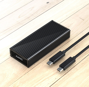 Caixa Externa MAIWO SSD M.2 PCIe NVMe«»USB3.2 Type-C "Black"