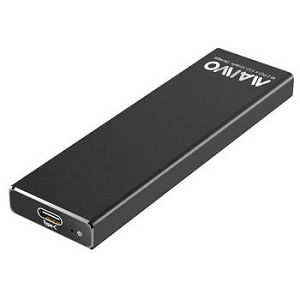Caixa Externa MAIWO SSD M.2 PCIe NVMe«»USB3.1 Type-C "Black"