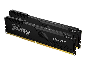 DIMM 2x16Gb DDR4 PC-3200 CL16 KINGSTON Fury Beast "Black"