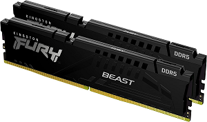 DIMM 2x16Gb DDR5 PC-6000 CL36 KINGSTON FURY Beast "Black"
