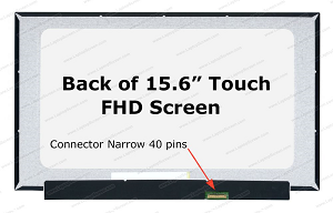 Monitor 15.6" On-Cell Touch IPS FHD Laptop LCD Ultra Slim 40