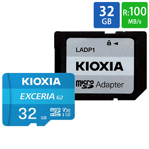 Micro Secure Digital Card KIOXIA Exceria G2 32Gb (SD)