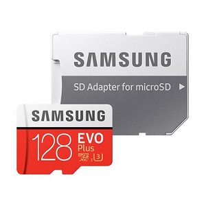 Micro Secure Digital Card SAMSUNG EVO Plus 128Gb (SD)