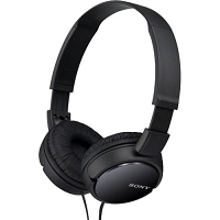 Headphone SONY MDR-ZX110 Stereo Foldable "Black" 
