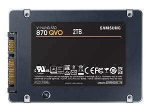 Disco SSD SAMSUNG Serie 870 QVO 2Tb 2.5" S-ATA6G