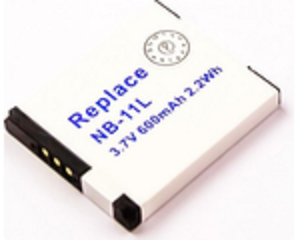 Bateria Recarregável COMPATIVEL CANON NB-11L 3.7V 600mAh