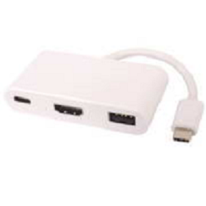 Adaptador NTECH (USB3.1 Type-C«»HDMI+USB3.0+USB3.1) "NBA622"