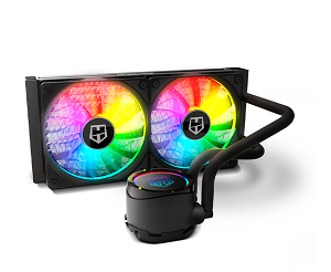 CPU Cooler NOX HUMMER H-240 ARGB Universal Watercooler