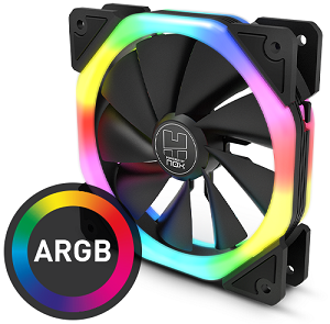 Cooler para Caixas NOX Hummer S-FAN ARGB 120x120x25mm