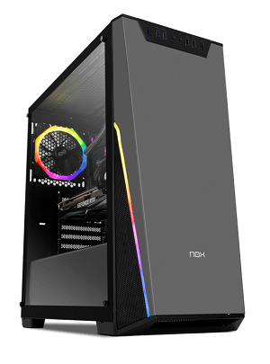 Caixa MidiTower NOX Infinity Sigma ARGB "Black"