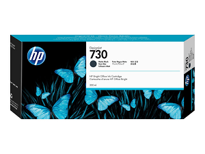 Tinteiro HP nº 730 P2V71A (300ml) "Matte Black"