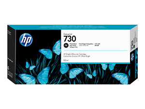 Tinteiro HP nº 730 P2V73A (300ml) "Photo Black"