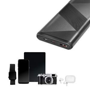 LOGILINK PowerBank 10.000mAh Quick Charge Type-C