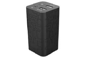 EUROTECH PowerBank 10.400mAh USB 2.1A Max. "Black"