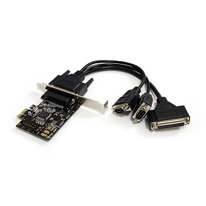 Placa PCI-E STARTECH.COM Controladora 1xIEEE1284+2xRS232