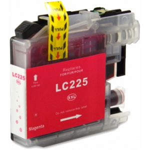 Tinteiro COMPATIVEL BROTHER LC225XLM "Magenta"