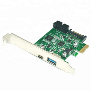 Placa PCI-E Controladora USB3.2 1xTypeA+1xTypeC