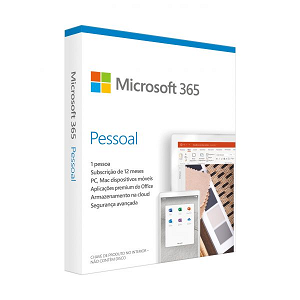 MICROSOFT Office 365 Pessoal PT (1 ano - 1 PC/Mac)