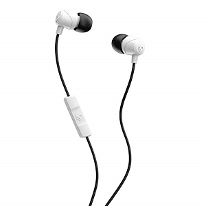 Headset SKULLCANDY JIB In-Ear Headphones+Mic "White/Black"