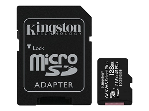 Micro Secure Digital Card KINGSTON Canvas Select+ 128Gb (SD)