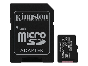 Micro Secure Digital Card KINGSTON Canvas Select+ 256Gb (SD)