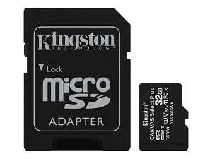 Micro Secure Digital Card KINGSTON Canvas Select+ 32Gb (SD)