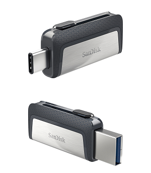 USB Flash Disk SANDISK Ultra Dual Drive (USB-A«»USB-C) 64Gb