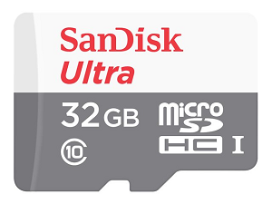 Micro Secure Digital Card SANDISK Ultra 32Gb (SD)