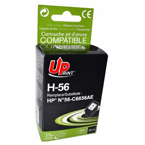 Tinteiro RECICLADO HP nº 56 C6656A "Black" 