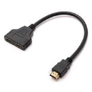 Cabo HDMI Splitter (1xMale«»2xFemale)