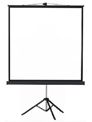 NAPOFIX Tela de Projecção de Tripé 96" 1720x1720mm