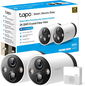 TP-LINK Tapo C420S2 Smart Wire-Free Security Camera System