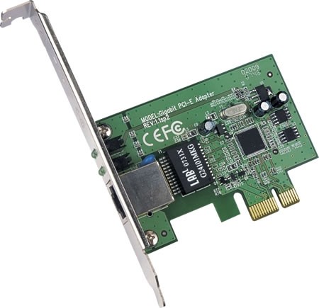 Placa Rede TP-LINK Gigabit PCI-E 10/100/1000Mbps TG-3468